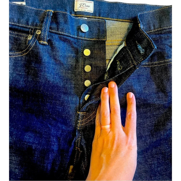 J. Crew Other - J. Crew Men’s 770 Stretch 30W x 30L Button Fly Dark Wash